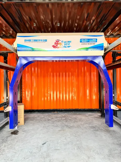 The Fully Automatic Car Washing Machine From China Factory, Saving Time and Water with High Efficiency